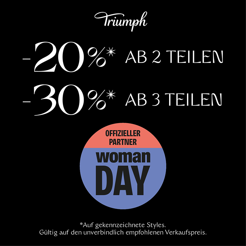 AW23 Triumph WOMAN DAY Promo Digital Toolbox Banner 800x800px v1