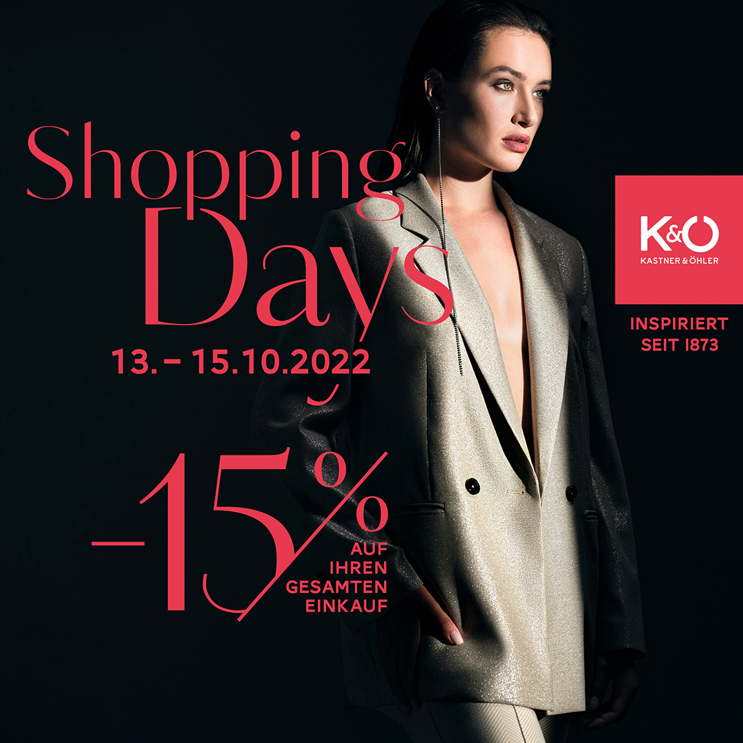 Centerbewerbung Shopping Days HW22 1080x1080