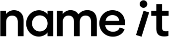 NAMEIT LOGO RGB BLACK