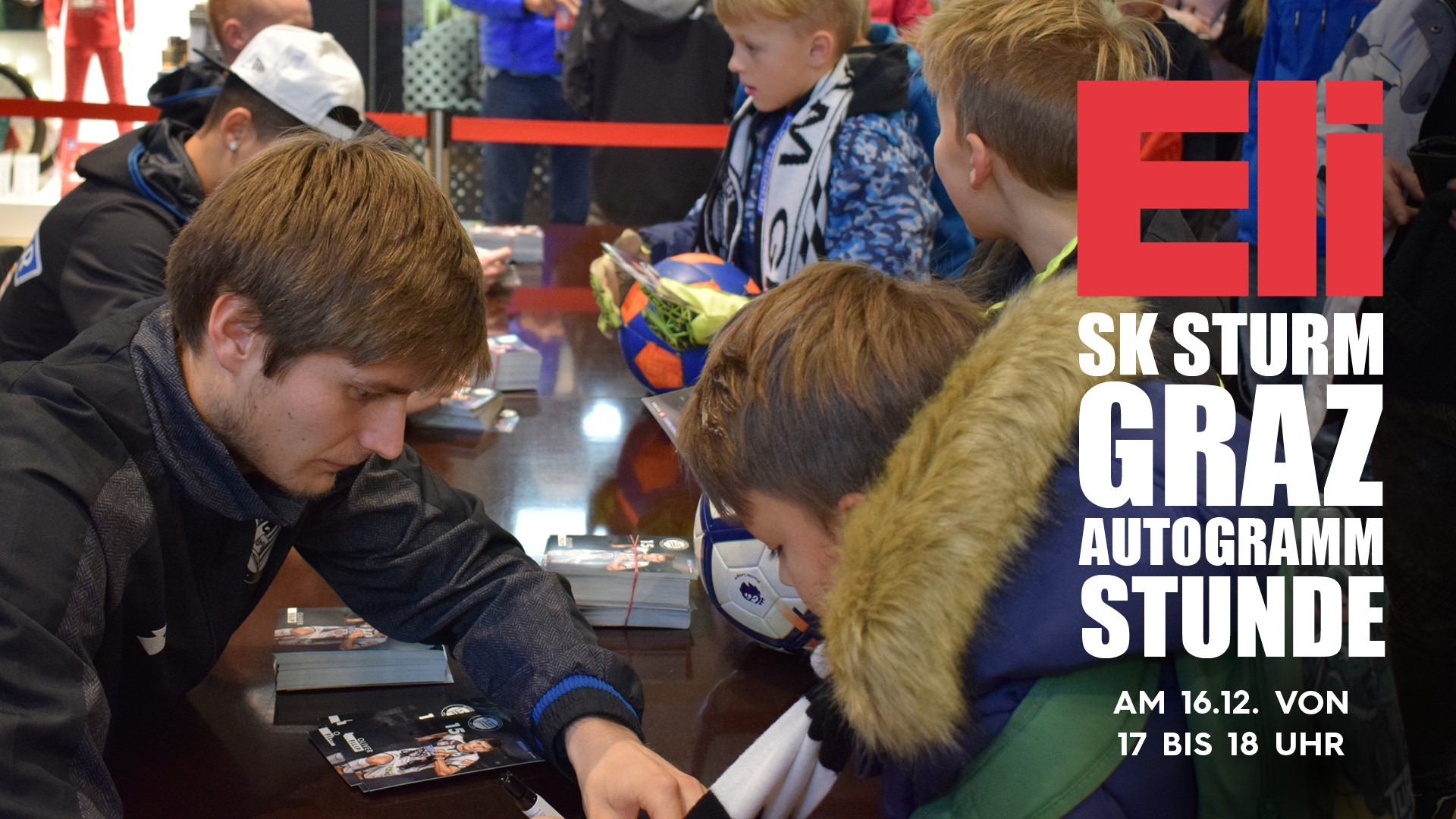 SK Sturm Autogrammstunde