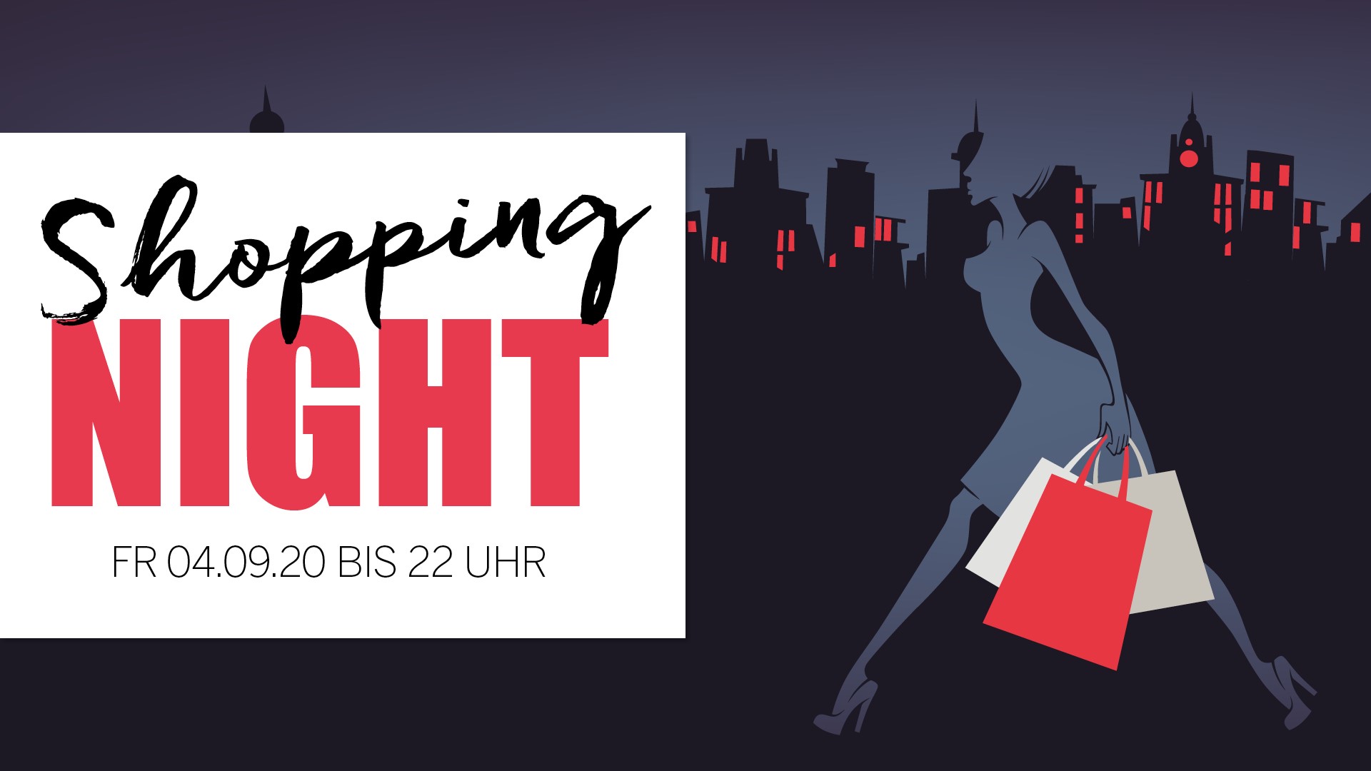 Shopping Night Homepage