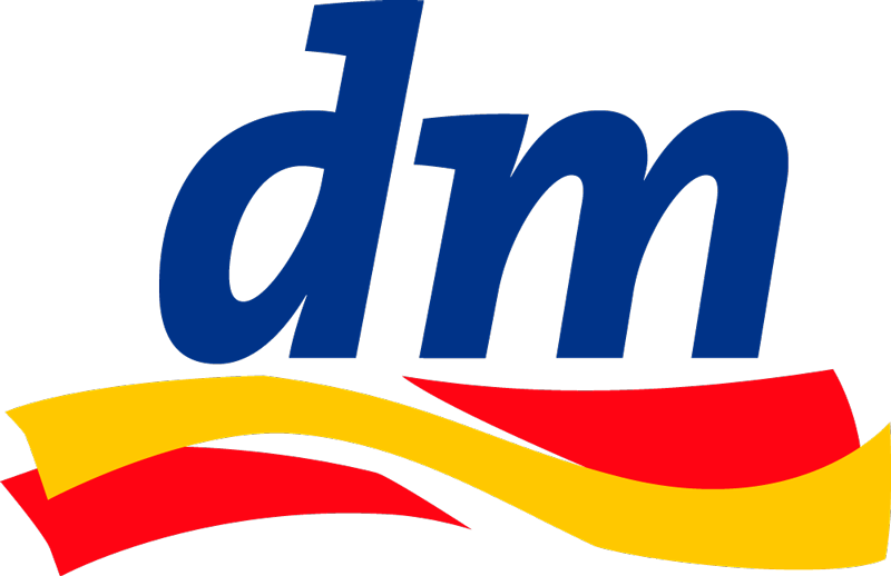 dm Logo transparenter Hintergrund