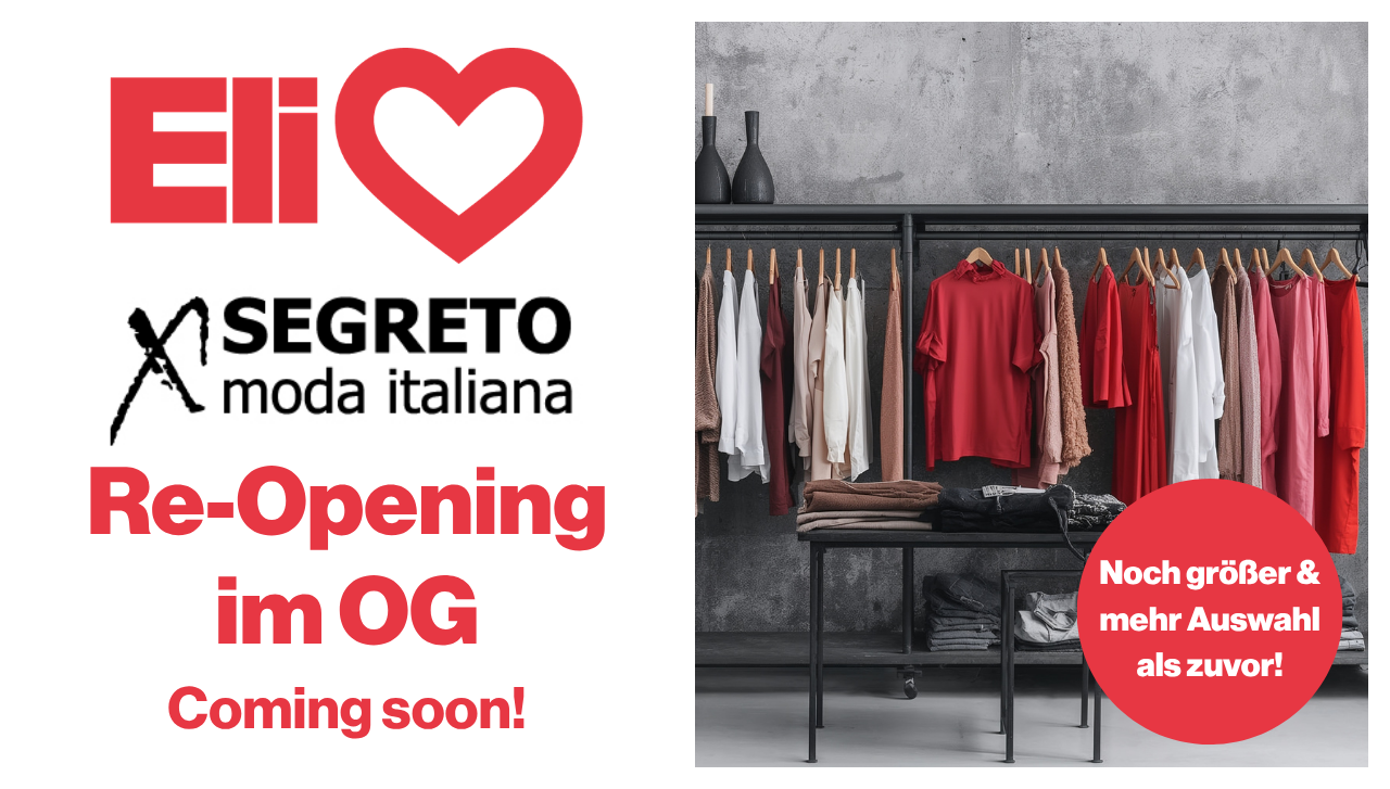 Segreto Reopening Website Slider